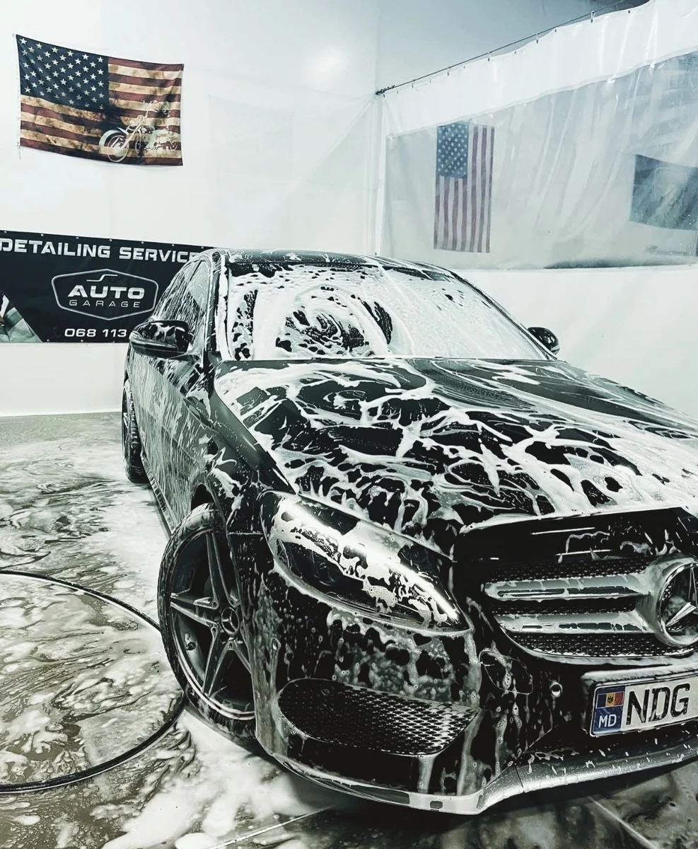 Foam wash detailing